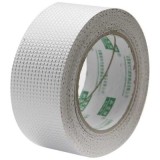 Banda Autoadeziva din Aluminiu, pentru Etansare si Izolare, Impermeabila, 48 mm x 22.5 m, 150 Microni, -10*C p&acirc;nă la +75*C, Argi