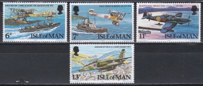 Isle of Man 1978 - A 60-a aniversare a Forțelor Aeriene Regale, MNH foto