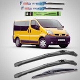 Cumpara ieftin Ștergătoare Renault Trafic II JL Bus L1H1 (2001&ndash;2006) Hibrid | Set Complet &ndash; TeamCar&reg;