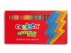 Set Desen Carioca Supercolor, 40 piese: 36 Creioane Colorate + Accesorii. Joc Creativ pentru Copii si Unisex