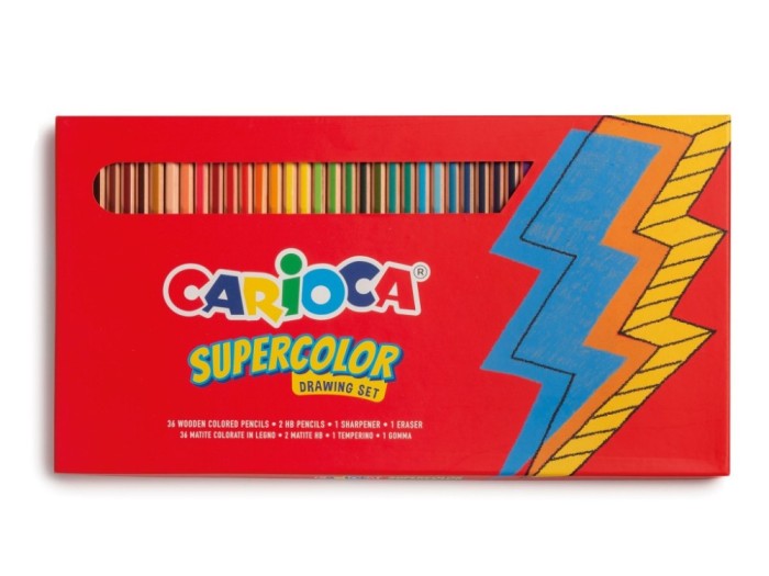 Set desen Carioca Supercolor 40 piese