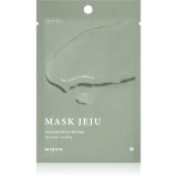 Mizon Joyful Time Jeju Heartleaf mască textilă calmantă pentru piele uscata si iritata 23 g