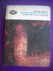 HOPCT JURNALUL DIN ANUL CIUMEI / DANIEL DEFOE - 1980 -271 PAGINI foto