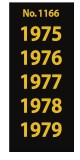 Sticker autoadeziv anii 1975-1979 - Signetten SAFE No. 1166