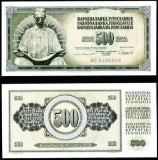 Iugoslavia 1981 - 500 dinara UNC
