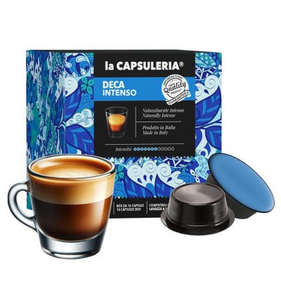 Cafea Deca Mio, 128 capsule compatibile Lavazza&amp;reg;* a Modo Mio&amp;reg;*, La Capsuleria foto