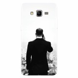 Husa silicon pentru Samsung Grand Prime, Man In Suit