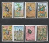 Mongolia 1972 - #159 Insecte 8v MNH