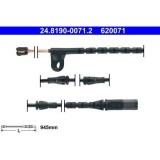 ATE senzor de avertizare, uzura placute de frana