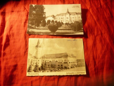 2 Ilustrate Satu Mare RPR : Hotel 9 Mai circ. 1963 are pliu central ,1960 pe sup foto