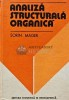 Analiza Structurala Organica, Sorin Mager, 1979, Editura Stiintifica, 320 Pagini, Chimie, Coperta Cartonata, Stare Buna