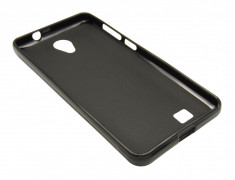 Husa silicon neagra (cu spate mat) pentru Allview A6 Duo / C6 Duo foto