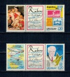Uruguay 1977 - Evenimente, aniversari, pictura RUbens, serie neuzata