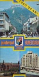 Judetul Hunedoara. Trasee turistice (Pliant turistic)