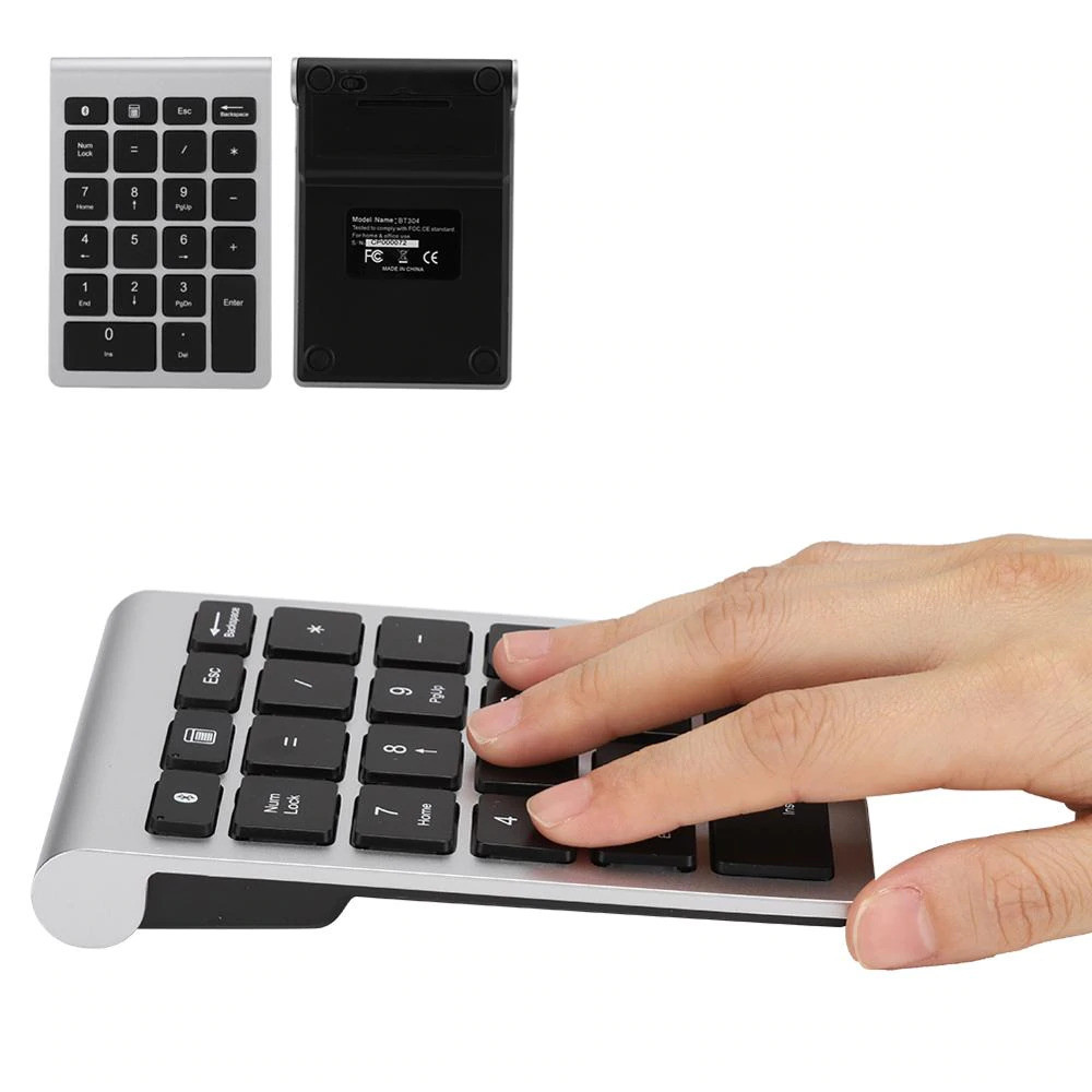 Tastatura numerica wireless, subtire, 22 taste, pt laptop PC iMac MacBook |  Okazii.ro