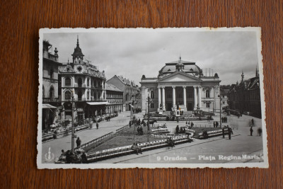 CP Oradea Nagyvarad Piata Regina Maria 1937 foto