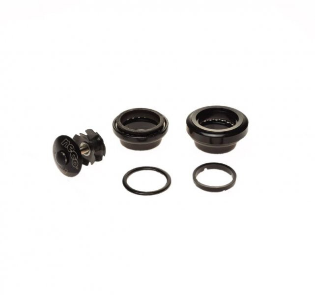 Cuveti furca MTB 1-1/8&quot;, A-Head, Neco, culoare negru Cod:AWR0101B