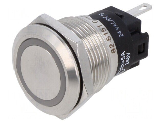 Lampă LED Control Roșu/Verde 24V &Oslash;19mm