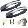 Set 2 Lanterne Cap LED COB+XPE, Senzor, USB-C, 5 Moduri, 350 Lumeni, Rezistentă Ploaie, Frontală, Pescuit, Camping, Drumetii