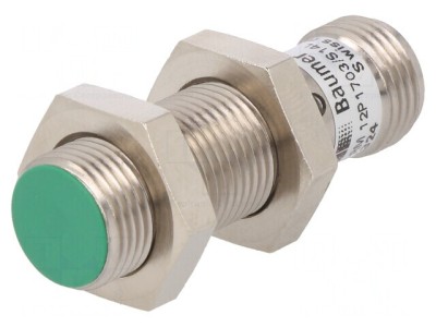Senzor Inductiv PNP NO 0-4mm 10-30VDC M12 IP67 200mA foto