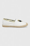 Karl Lagerfeld espadrile KAMINI culoarea alb KL80117L