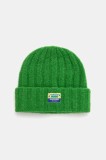 American Vintage căciulă de l&acirc;nă culoarea verde, VITO22A