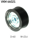 SKF VKM 66021 Rola ghidare/conducere, curea transmisie