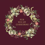 Felicitare - Morris &amp; Co - Christmas Wreath | Ling Design