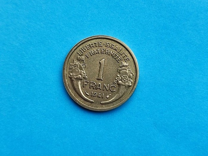 1 Franc 1941 Franta-AUNC-