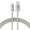 CABLU alimentare si date Baseus Titanium, pt smartphone, USB Type-C la USB Type-C 100W, braided, 1m, galben &quot;P10378100G21-00&quot; (timbru verde 0.18 lei)