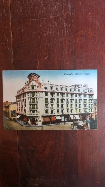 Carte Postala - Bucuresti. Athenee Palace