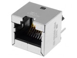 Soclu RJ45 Cat 6a Ecranat 8p8c pentru PCB