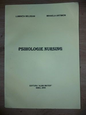 Psihologie nursing- Luminita Beldean, Mihaela Artimon foto