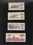 Rar! Set China 1 + 2 + 5 jiao + 1 yuan
