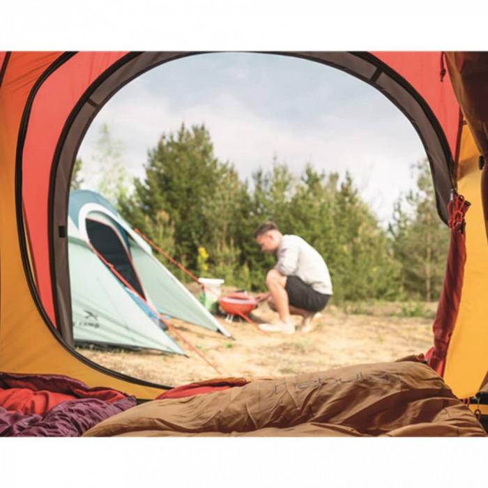 Easy Camp Grătar portabil cu cărbune &bdquo;Adventure&rdquo;, portocaliu