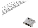 Conector USB C pentru PCB USB 3.1 5A