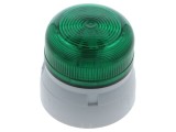 Semnalizator luminos cu LED, lumină flash albă, 110V AC, IP65, Klaxon Signals Flashguard