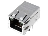 Soclu RJ45 ecranat cu LED și PoE 8p8c