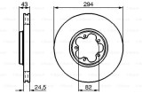 BOSCH 0 986 478 303 Disc frana