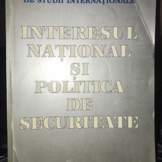 Interesul national si politica de securitate 1995/ Inst. Nat. de studii intern.