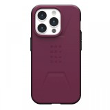 UAG Husa Civilian Magsafe iPhone 15 Pro Max Bordeaux