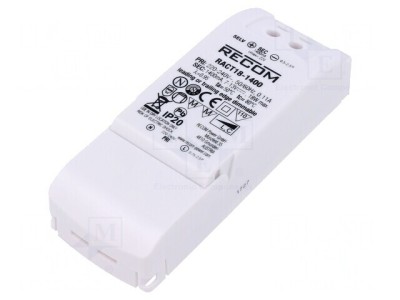 Alimentator LED 18W 6,5-13VDC 1400mA foto