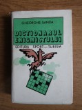 Gheorghe Sanda - Dictionarul enigmistului (1983, editie cartonata)