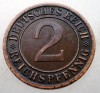 2.677 GERMANIA WEIMAR 2 REICHSPFENNIG 1936 F, Europa, Bronz