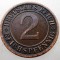 2.677 GERMANIA WEIMAR 2 REICHSPFENNIG 1936 F