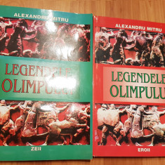 Legendele Olimpului de Alexandru Mitru. Zeii + Eroii. Editura Vox, 2004