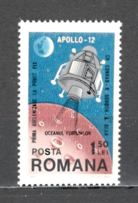 Romania.1969 Posta aeriana-Apollo 12 ZR.335 foto