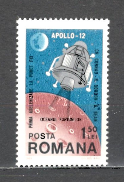 Romania.1969 Posta aeriana-Apollo 12 ZR.335