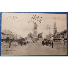 1909 - Arad, statuia Kossuth (jud.Arad)