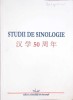 STUDII DE SINOLOGIE-EDITATE DE FLORENTINA VISAN, LUMINITA BALAN SI DINU LUCA-266077